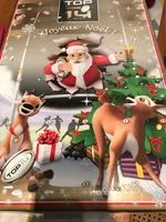 Mängden socker i Calendrier de l’Avent Top 14