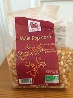 Mängden socker i Maïs pop corn