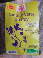 Mängden socker i Lentilles Vertes Du Puy