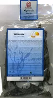 Mängden socker i Algas wakame deshidratadas