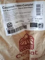 Mängden socker i Couscous demi-complet