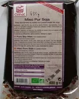 Mängden socker i Miso pur soja