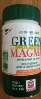 Mängden socker i Green Magma Bio / Jus D'orge, En Poudre