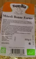 Mängden socker i Müesli Bonne Forme