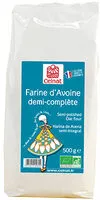 Mängden socker i Farine d'avoine demi-complète