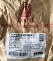 Mängden socker i Couscous complet