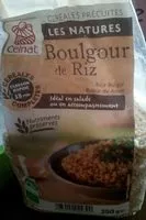 Mängden socker i Boulgour De Riz
