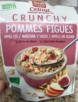 Mängden socker i Crunchy pommes figues