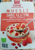 Mängden socker i Muesli Sans Gluten Fruits Rouges - Garanti Sans Gluten
