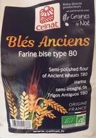 Mängden socker i Farine bise type 80 blés anciens