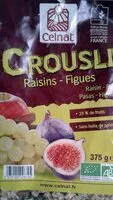 Mängden socker i Crousli raisins figues