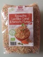 Mängden socker i Épeautre lentilles corail et Haricots mungo
