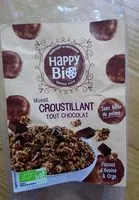 Mängden socker i Muesli croustillant tout chocolat