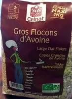 Mängden socker i Gros flocons d'avoine