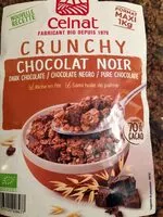 Mängden socker i Crunchy chocolat noir