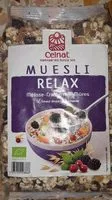 Mängden socker i Muesli relax