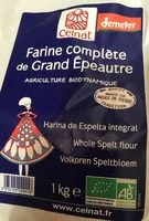 Mängden socker i Farine complete de grand epeautre