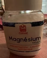 Mängden socker i Magnésium Nigari
