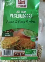 Mängden socker i Vegeburgers avena & finas hierbas