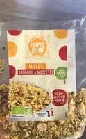 Mängden socker i Millet Sarrasin Noisettes