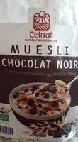 Mängden socker i Muesli chocolat noir