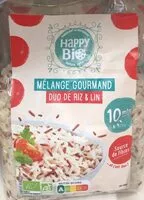 Mängden socker i Melange gourmand duo de riz et lin