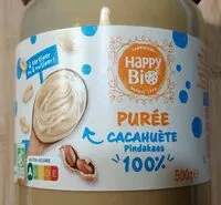 Mängden socker i Purée de cacahuète