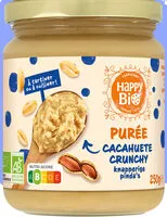 Mängden socker i Purée cacahuète crunchy