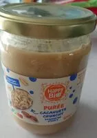 Mängden socker i Purée cacahuète crunchy