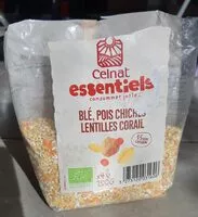 Mängden socker i Blé, Pois Chiches, Lentilles Corail