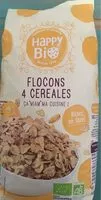 Mängden socker i Flocons 4 cereales