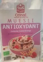 Mängden socker i Muesli Antioxydant