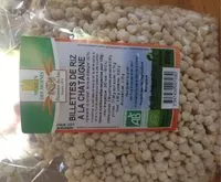 Mängden socker i Billette de riz a la chataigne