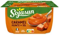 Mängden socker i Dessert au soja caramel pointe de sel