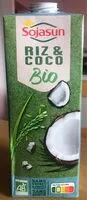 Mängden socker i Boisson bio au riz et à la noix de coco