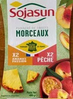 Mängden socker i Panaché de fruits - Ananas Passion/Pêche