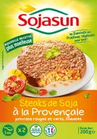 Mängden socker i Steaks de soja à la provençale