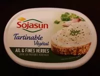 Mängden socker i Tartinable Végétal Ail et fines herbes