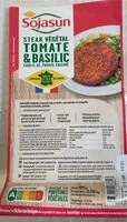 Mängden socker i Steak vegetal tomate & basilic