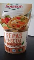 Mängden socker i Repas Végétal aux Deux Lentilles