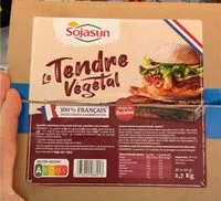 Mängden socker i Tendre vegetal