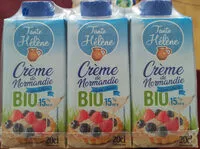 Mängden socker i Crème légère de Normandie bio