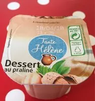 Mängden socker i Dessert Praliné