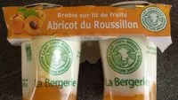 Mängden socker i Brebis sur lit d'abricot du Roussillon