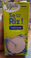 Mängden socker i Boisson Riz calcium