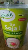 Mängden socker i So Soja ! Framboise - thé matcha