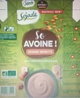 Mängden socker i So Avoine ! Dessert noisette