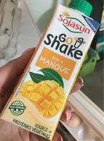 Mängden socker i Go shake mangue et soja