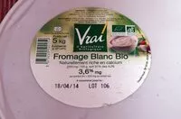 Mängden socker i Fromage Blanc Bio 3,6% MG