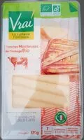 Mängden socker i Tranches moelleuses de fromage bio